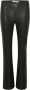 InWear Leren broek Zwarte leren broek Zwart Dames - Thumbnail 1