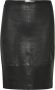 InWear Leren Rok Zwart Dames - Thumbnail 1