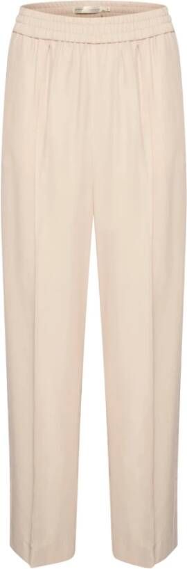 InWear Losse en comfortabele straight broek Beige Dames