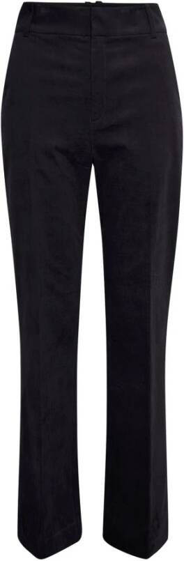 InWear Marineblauwe Highwaist Bootcut Broek Blauw Dames