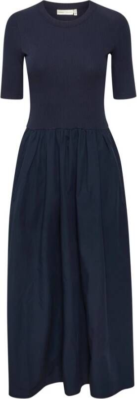 InWear Marineblauwe Vrouwelijke Jurk Blue Dames