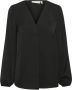 InWear Regular Fit Lange Mouw Blouses en Overhemden Black Dames - Thumbnail 2