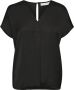InWear Ruimvallende Korte Mouw Blouses en Overhemden Ruimvallende Tops en Overhemden Blouse overhemd Black Blue Gray White Dames - Thumbnail 1