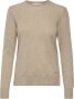 InWear Ronde Hals Gebreide Kleding Beige Dames - Thumbnail 1