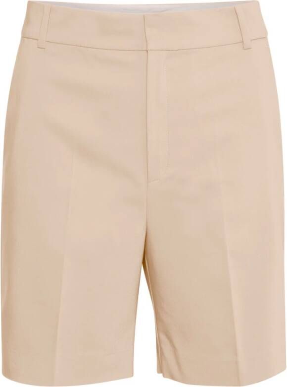 InWear Short Shorts Beige Dames
