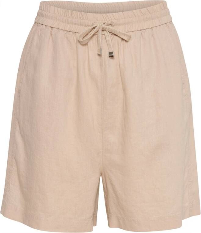 InWear Short Shorts Beige Dames