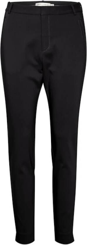 InWear Zwarte Slim Fit Broek Black Dames