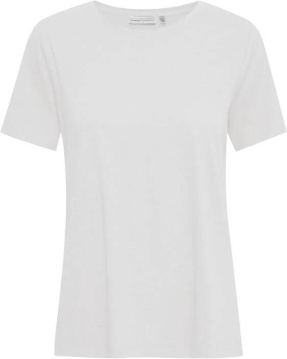 InWear Puut Wit Basis T-Shirt Almaiw White Dames