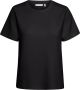 InWear Ruimvallend Boven Elleboog T-Shirt Black Dames - Thumbnail 1