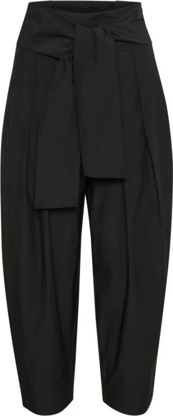 InWear Taps toelopende broek Zwart Dames