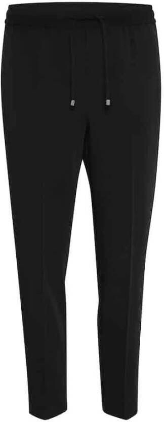 InWear Trek aan comfortabele dames chino`s Black Dames