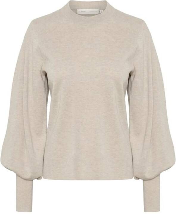 InWear Truien met ronde hals Beige Dames