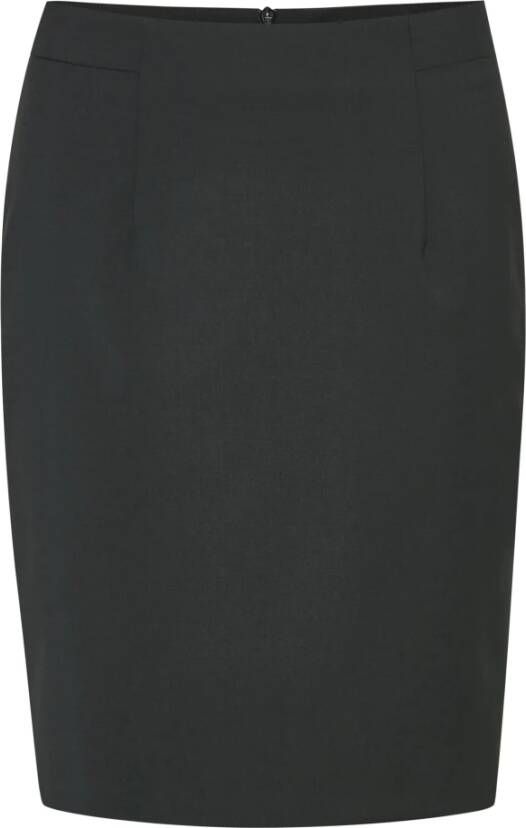 InWear Vrouwelijke Pencilrok 30100298 Zwart Black Dames
