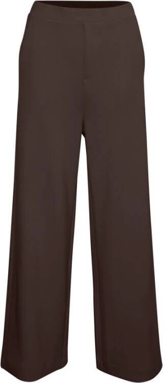 InWear Wijde Pijpen Broek 30108653 Americano Bruin Dames
