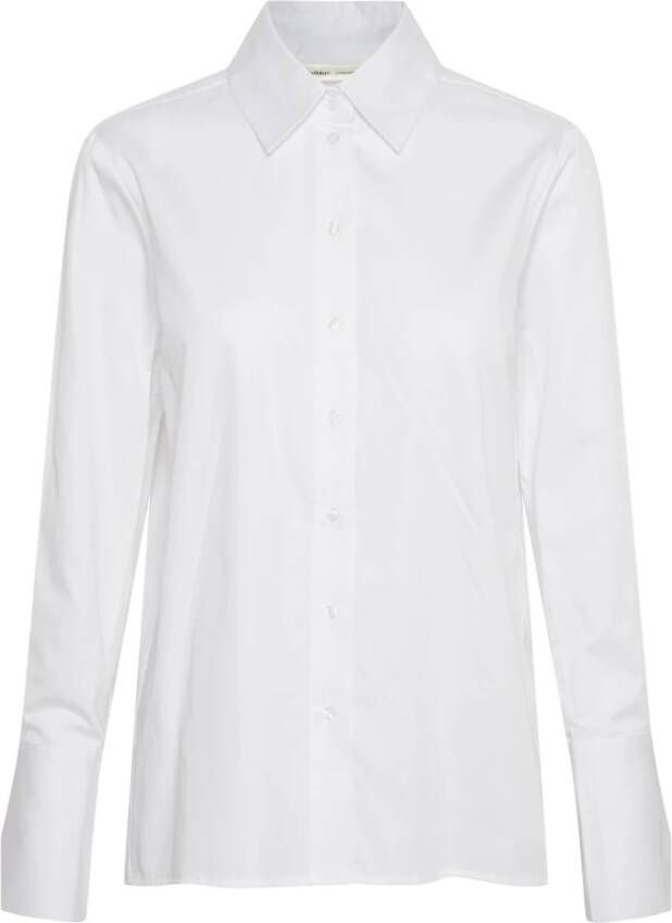 InWear Wijdvallend Wit Overhemd Verhoog je Stijl White Dames