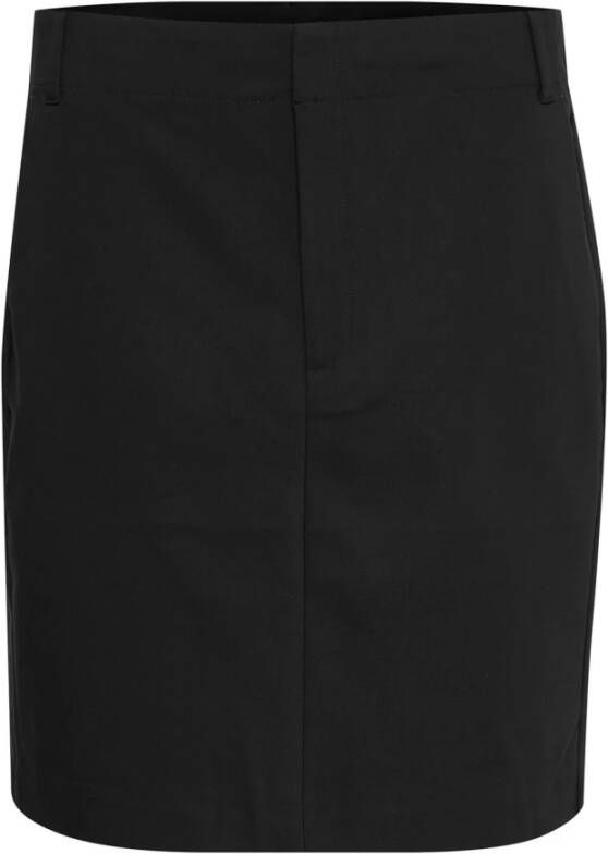InWear Zella Skirt 30103053 Zwart Black Dames