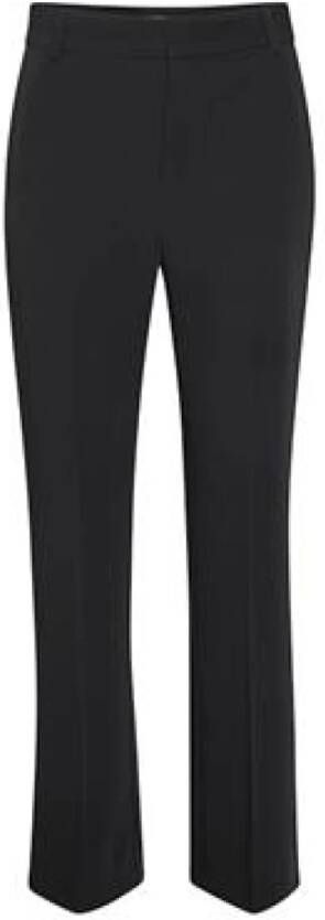 InWear Zwarte Bootcut Broek Stijlvol en Comfortabel Black Dames