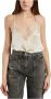 IRO Glistening Tank Top Beige Dames - Thumbnail 3