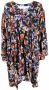 IRO Moavi patterned dress Zwart Dames - Thumbnail 1