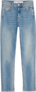 IRO Galloway Slim Faded Jeans Blauw Dames
