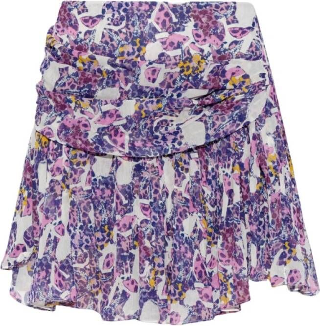 IRO Jarida skirt with shorts Paars Dames