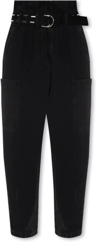 IRO Malti high-waisted jeans Zwart Dames