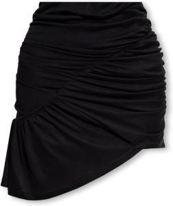 IRO Semaj gedrapeerde rok Zwart Dames