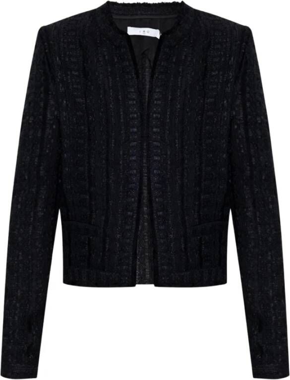 IRO Sorayan tweed jacket Zwart Dames