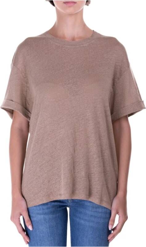 IRO T-shirt Beige Dames