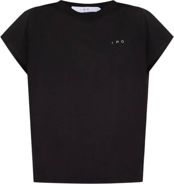 IRO T-shirts Black Dames