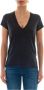 IRO Rodeo linnen T-shirt Black Dames - Thumbnail 3