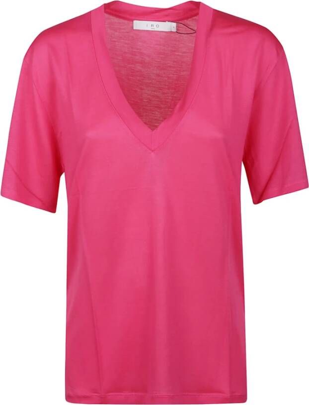 IRO T-Shirts Roze Dames