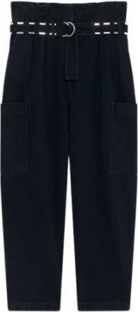 IRO Malti high-waisted jeans Zwart Dames