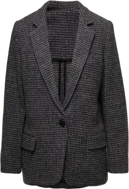Isabel Marant Étoile Grijze Jassen Charlyne-Gb Gray Dames