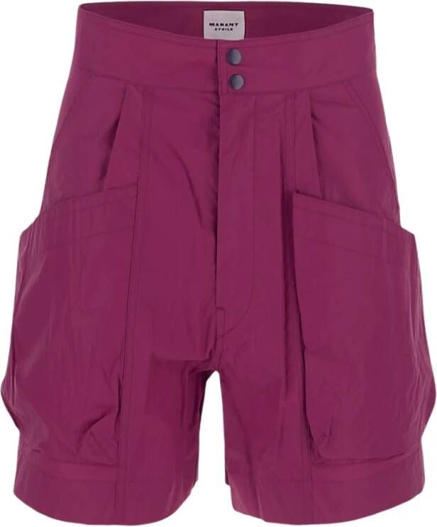 Isabel Marant Étoile Casual Shorts Purple Dames