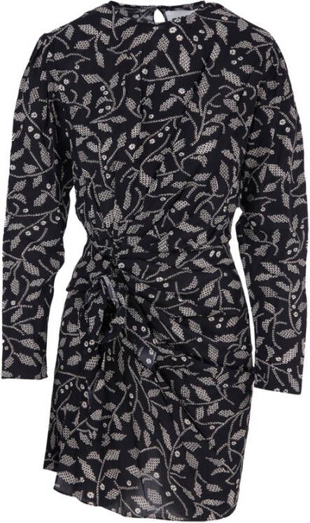 Isabel Marant Étoile Dulc jurk met geometrisch patroon Zwart Dames