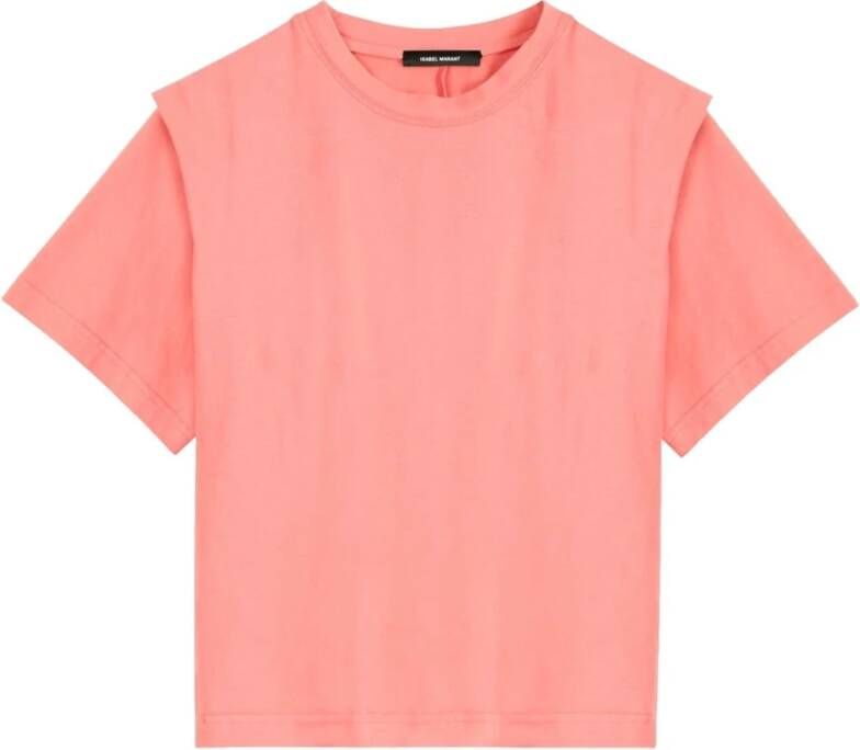 Isabel Marant Étoile Isabel Marant Etoil Zelitos katoen T-shirt Roze Dames