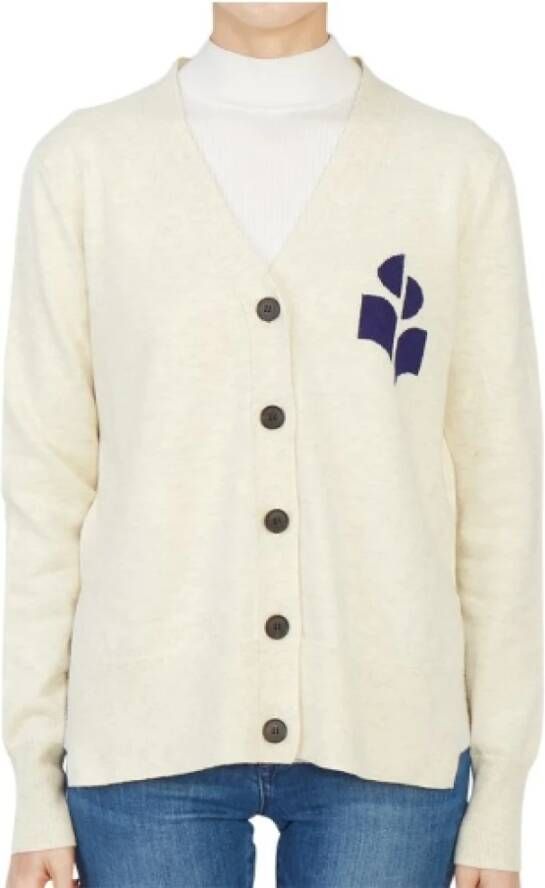Isabel Marant Étoile Karen Cardigan Beige Dames