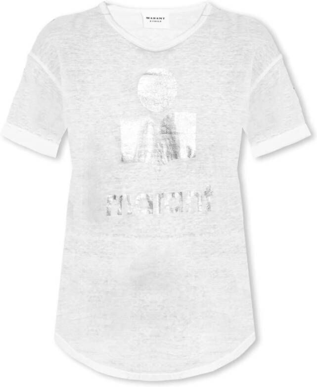 Isabel Marant Étoile Koldi T-shirt Wit Dames