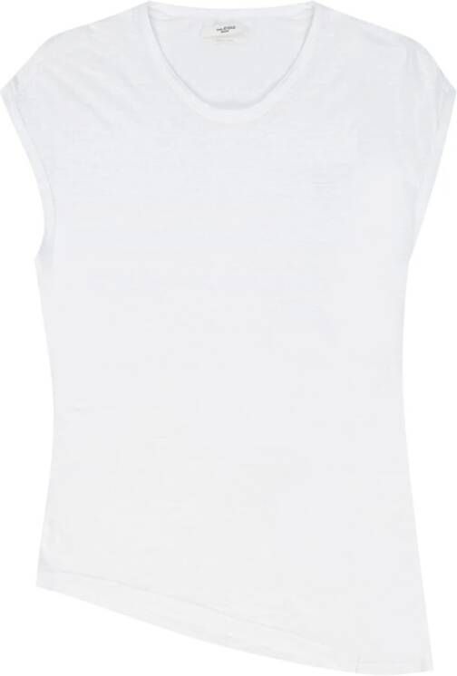 Isabel Marant Étoile Linnen T-shirt White Dames