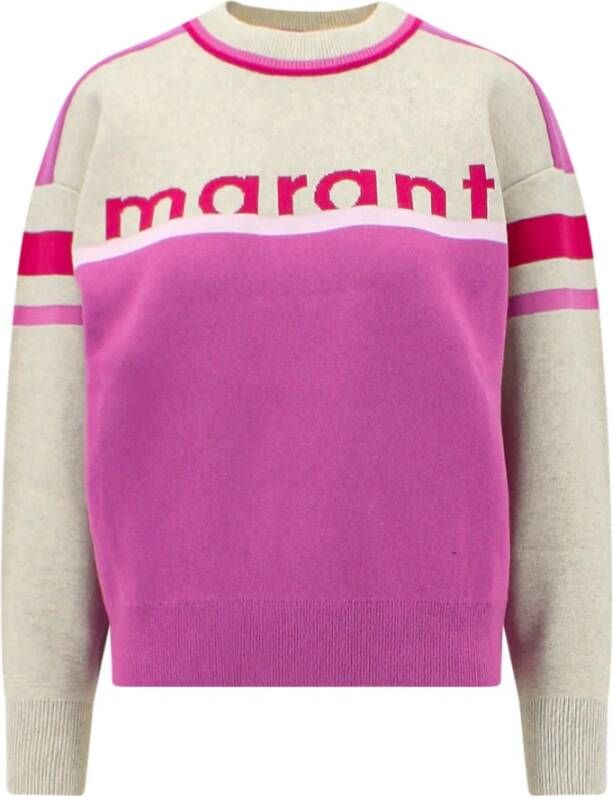 Isabel Marant Étoile Round-neck Knitwear Roze Dames