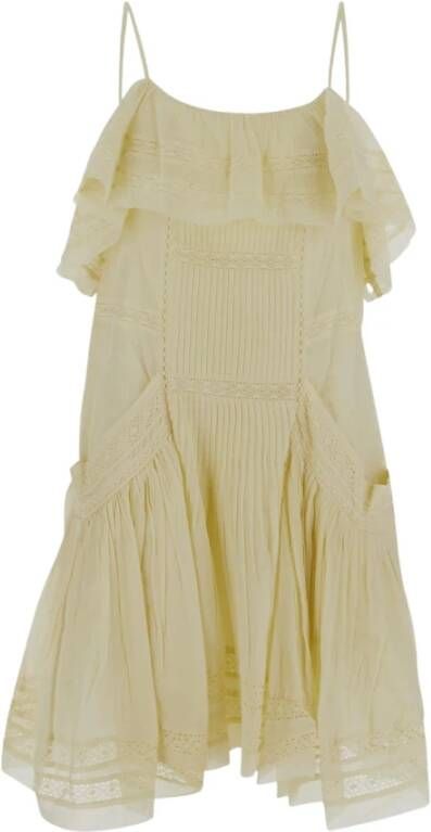 Isabel Marant Étoile Short Dresses Yellow Dames