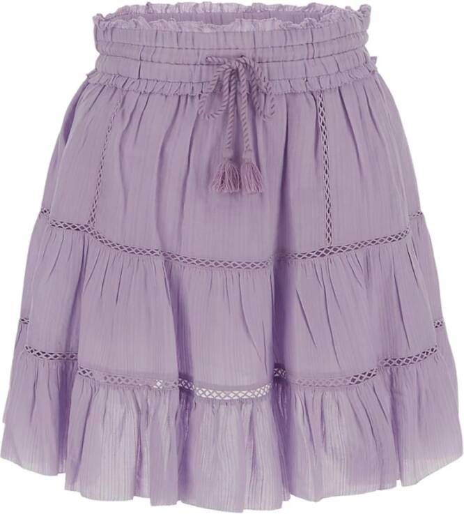 Isabel Marant Étoile Short Skirts Purple Dames