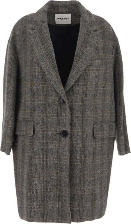 Isabel Marant Étoile Single-Breasted Coats Beige Dames