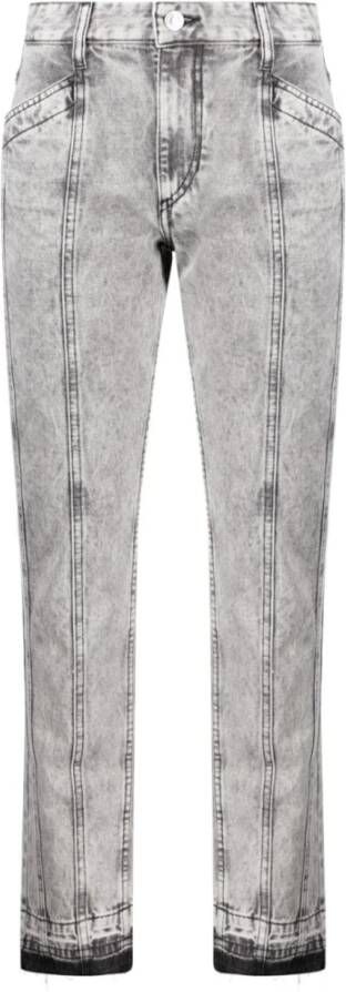 Isabel Marant Étoile Slim-fit Jeans Grijs Dames