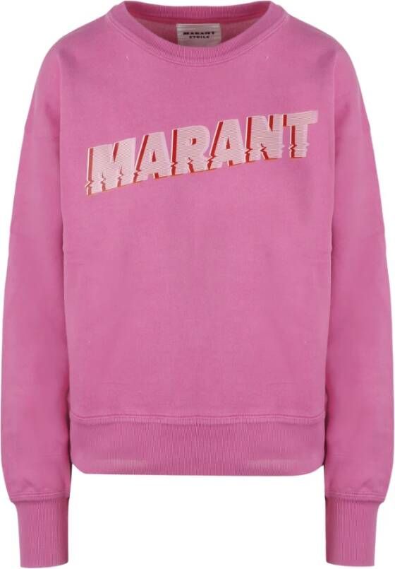 Isabel Marant Étoile Sweatshirt Hoodies Roze Dames