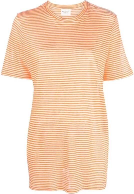 Isabel Marant Étoile T-shirts Oranje Dames