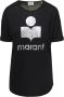 Isabel Marant Étoile Koldi Ts0004Fa A1N10E Dames T-shirt Black Dames - Thumbnail 1