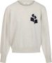 Isabel Marant Étoile Atlee Sweater met Logo Intarsia Beige Dames - Thumbnail 1