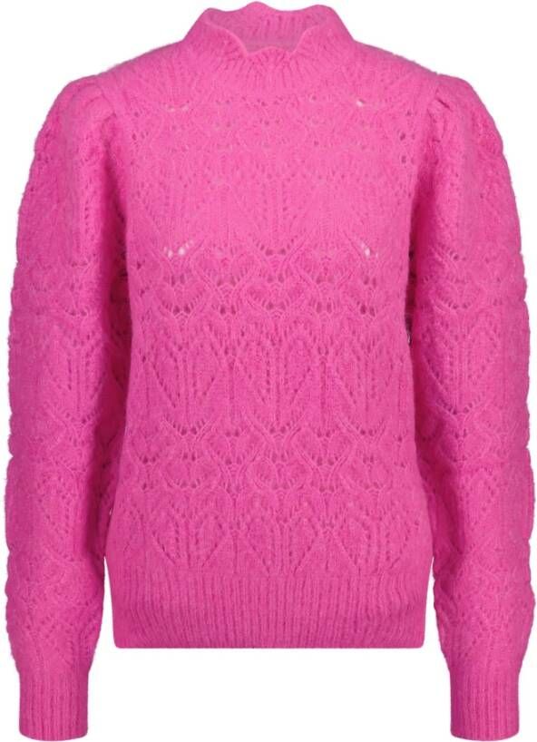 Isabel Marant Étoile Modieuze Alpaca Mix Pullover Pink Dames